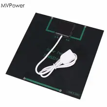 MVpower 6V 3W 580-600MA USB Solar Power Battery Charging Charger Panel for Mobile Cell Phone MP3 MP4 PDA