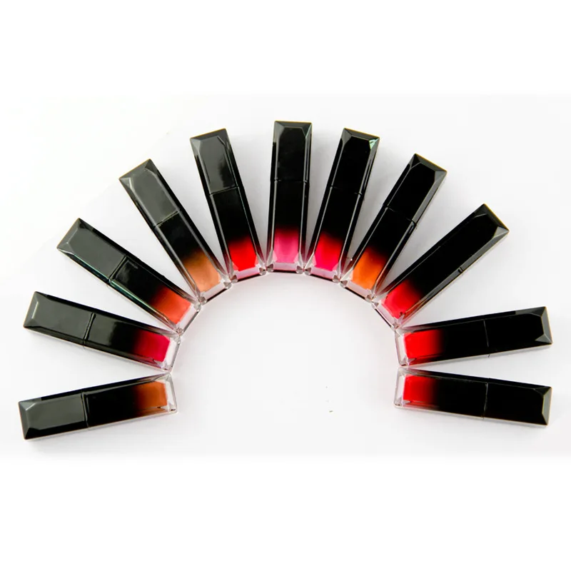 

Private label premium makeup matte liquid lipstick handmade gift box