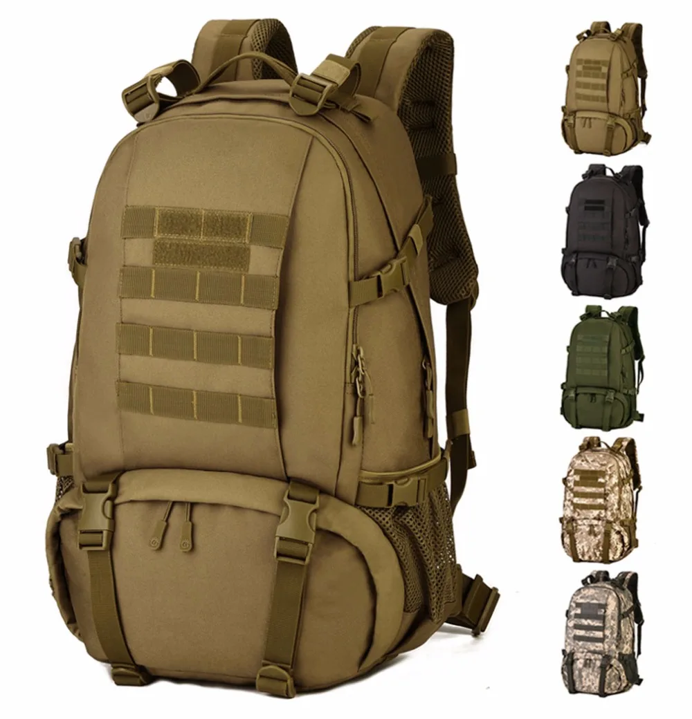 High Quality Men Military Nylon Rucksack Camouflage Mountaineering