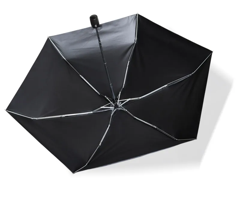 Полностью автоматический зонт от дождя для женщин, 5 складной мини Карманный Зонт, небольшой светильник, портативный ветрозащитный мужской бизнес-зонт для путешествий