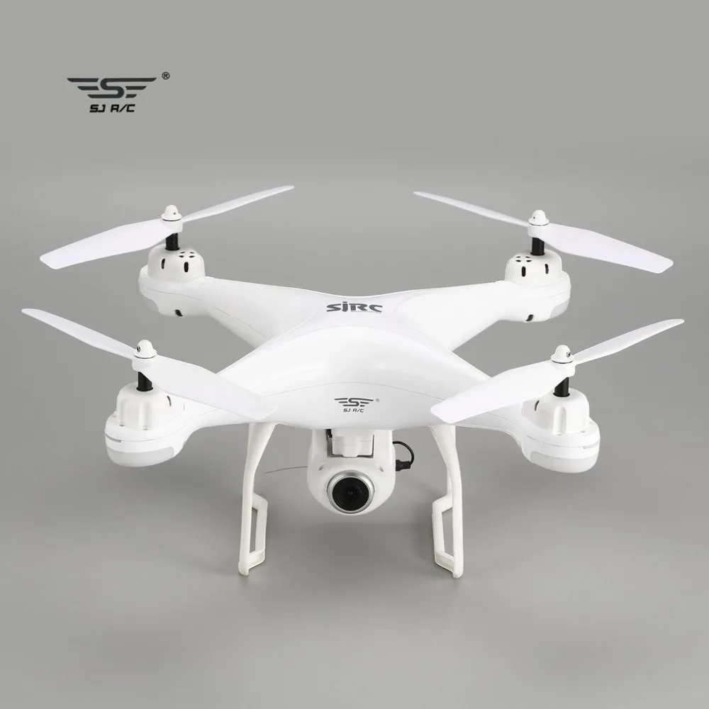 

SJ R/C S20W FPV 720P Camera Selfie Altitude Hold Drone Headless Mode Auto Return Takeoff/Landing Hover GPS RC Quadcopter