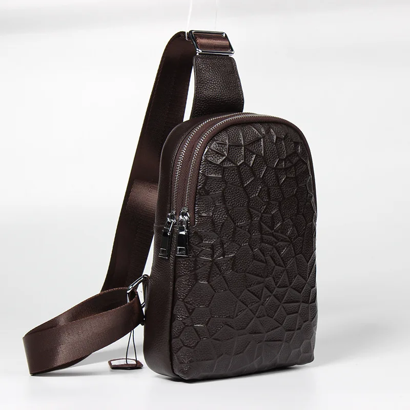 Jual Pria Kulit Asli Tas Dada Pria Tas Selempang Bahu Pria Dada Pack Crossbody Tas untuk Pria Fashion Selempang Kulit paket Murah Pria Kulit Asli Tas Dada Pria Tas Selempang Bahu Pria Dada Pack Crossbody Tas untuk Pria Fashion Selempang Kulit paket