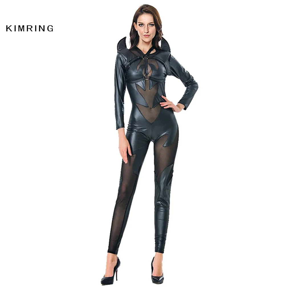 Kimring Sexy Vampire Jumpsuit Halloween Costume Cosplay Classical Women ...