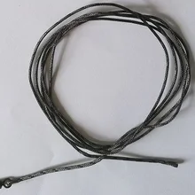 2 шт х мудрый снасти черный провод сердечника лидеры-с прокатки swivles-Длина 100 см подходящий по размеру безопасная Клипса-45 фунтов лёгкий нейлоновый трос для рыбалка на Карпов