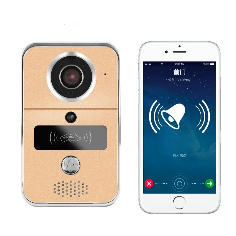 Wireless Wifi Waterproof Video Doorbell Intercom Door