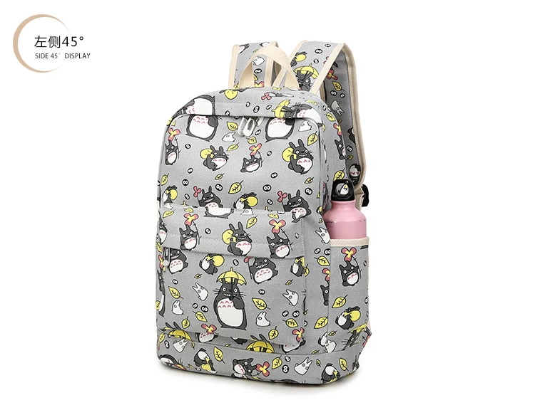 

Top Anime Tonari no Totoro Cartoon backpack Shoulders schoolbag school Totoro Printing cute bag