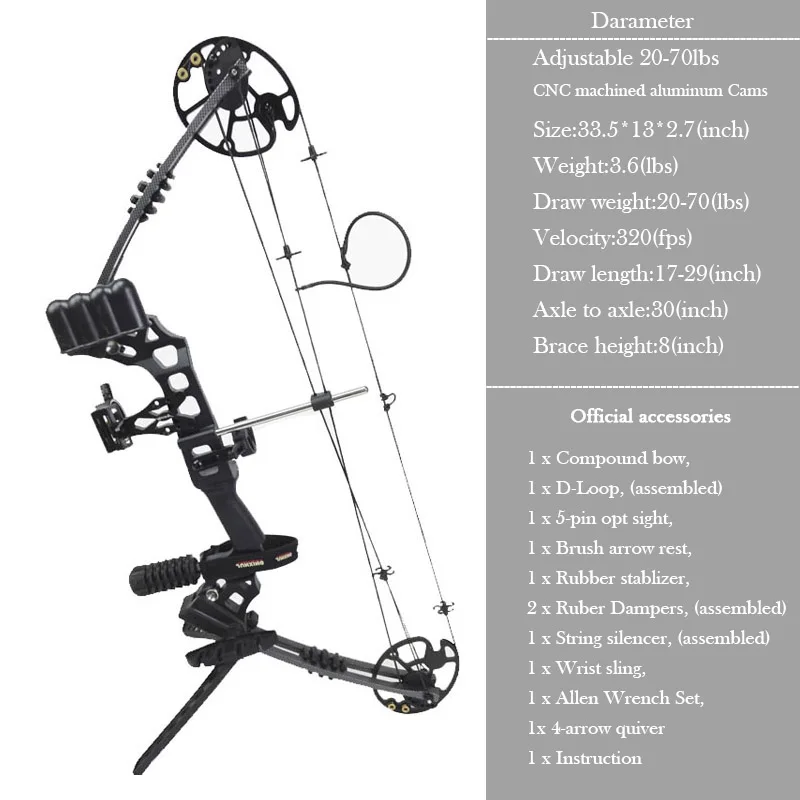 Junxing M120 Dream Hunting Compound Bow Right Hand Outdoor Bows Arrows Archery Powerful Shooting M120 Dream Arrows Archerypower Shoots Aliexpress