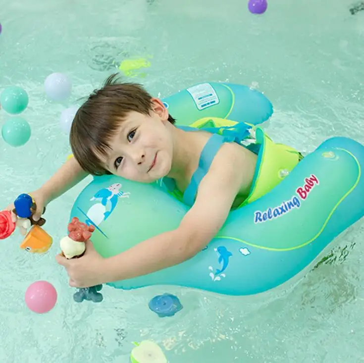 

Baby Swimming Kid Inflatable Safety Handle Seat Float Swim Raft Chair Swimming Toy