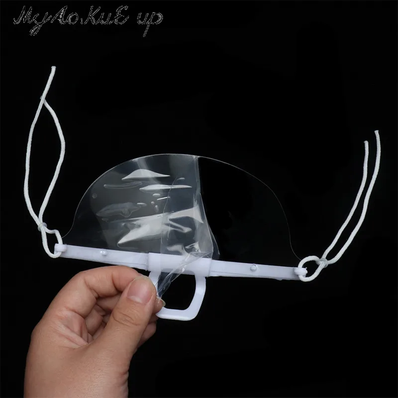 Прозрачная медицинская маска для наращивания ресниц, пластиковые гигиенические анти-запотевающие маски для рта, инструменты для ресниц