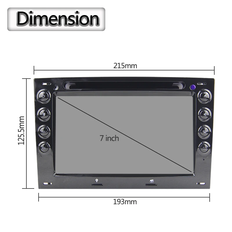 Excellent KSAOTU 7" DAB+ 4G Android 8.0 Car DVD Player SD GPS for RENAULT MEGANE 10 Excellent KSAOTU 7" DAB+ 4G Android 8.0 Car DVD Player SD GPS for RENAULT MEGANE 10