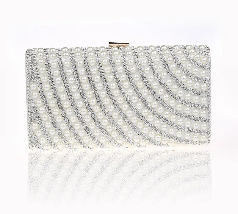 

Women Pearls Cosmetic Bags Sweet Fresh Girl Evening Bag Japan Korean Style Exquisite Birthday Gift Hot Sale Lady Makeup Bags