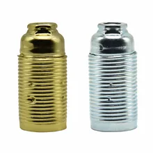 Античная E14 гнездо 4A 250 V винт лампы базы Лофт лампа держатель металлический сплав покрытие E14 ламповый патрон подвесной светильник база 6 шт./лот