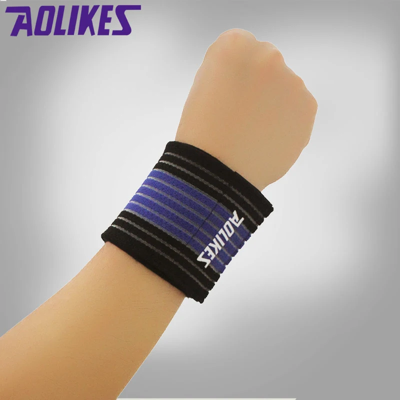 Sport Elastic Wristband Support Wrap 5