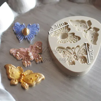 

Yueyue Sugarcraft Butterfly Silicone mold fondant mold cake decorating tools chocolate mold