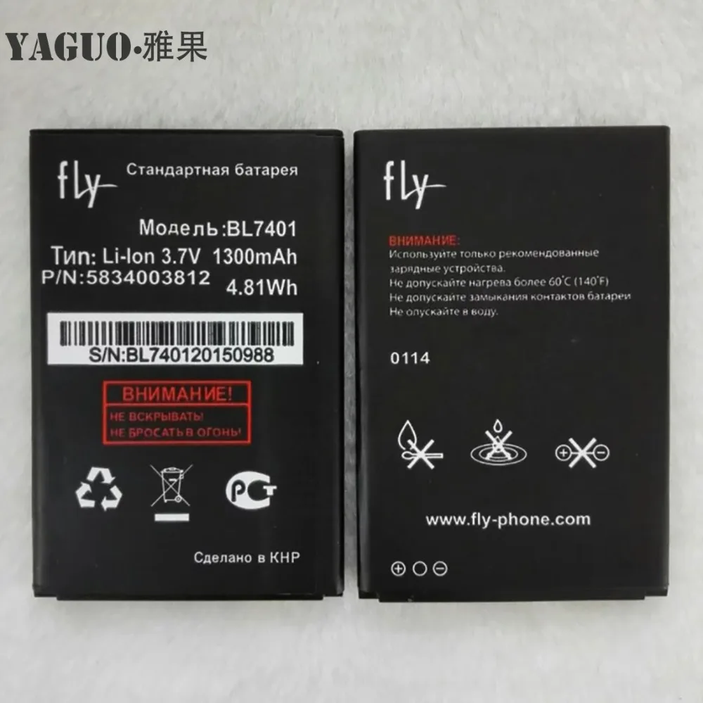 

High Quality For FLY IQ238 IQ 238 BL7401 BL 7401 New Mobile Phone Lithium Original 1300mAh Battery Replacement Parts