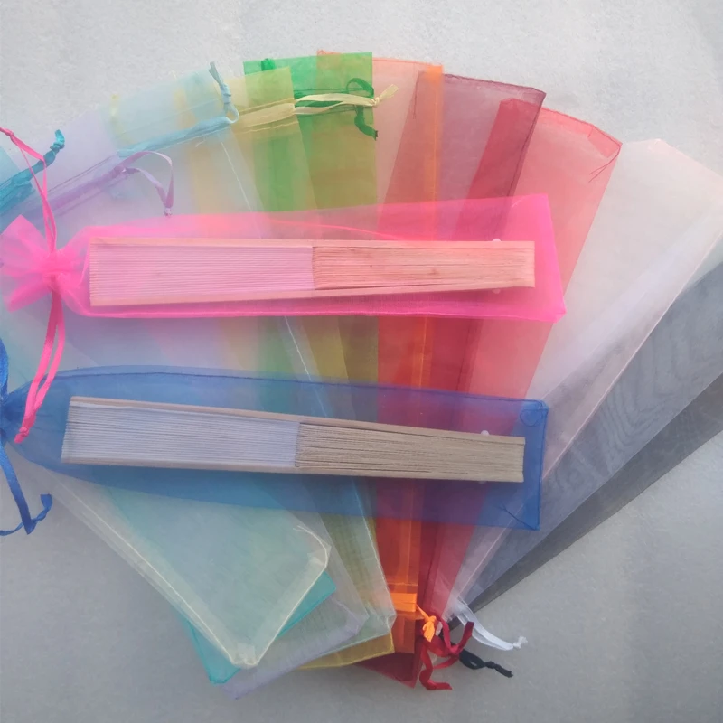 Hand fan with bag 1-2