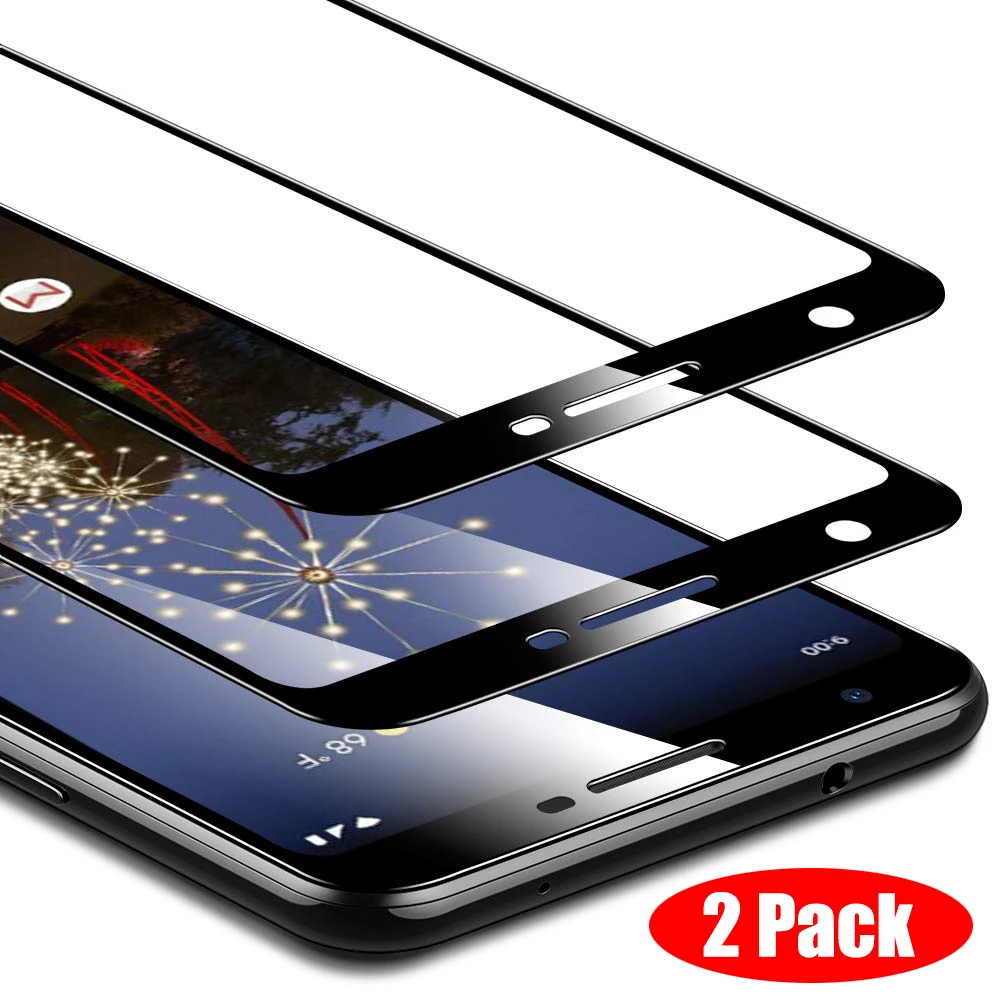 MUCHI 2 Упаковка полное покрытие закаленное стекло для Google Pixel 3a защита экрана