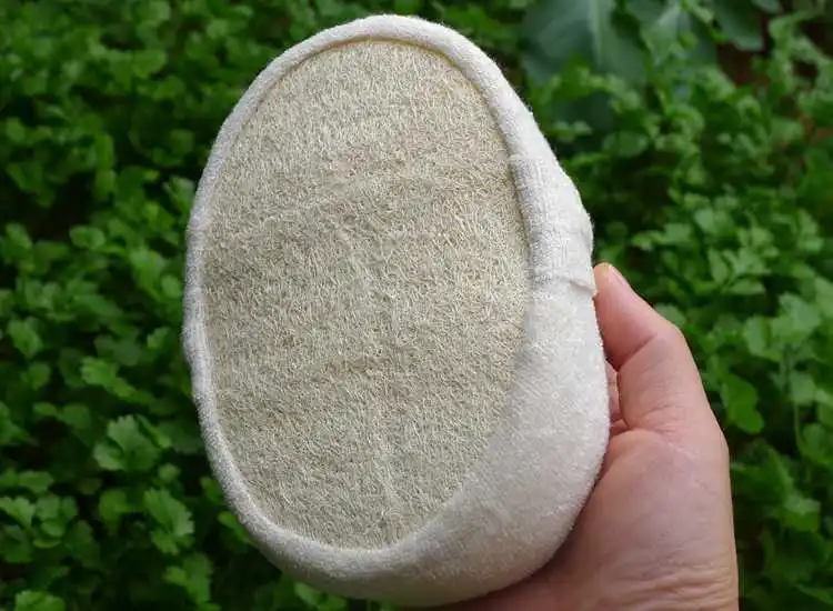 

11x16cm Natural Loofah Luffa Pad Body Skin Exfoliation Scrubber Bath Shower Spa Sponge Accessories lin3912