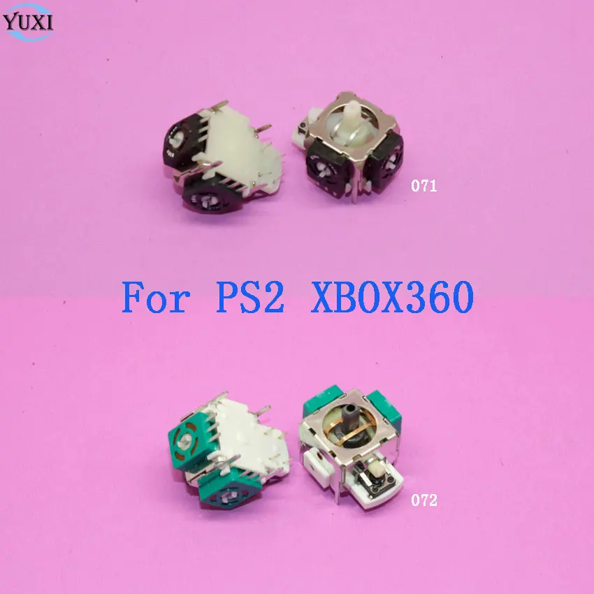 

YuXi 1pcs 3D Analog Joystick Stick Sensor Repair Parts For Microsoft For Xbox 360 For PS2 Controller Joystick Handle Replacement