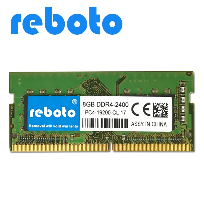 

Reboto DDR4 4GB/8GB 2400mhz Low Voltage 1.2v Sodimm Memoria Laptop Memory Notebook Ram High Quality