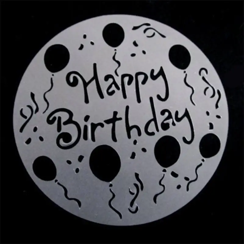 4 шт. трафареты для украшения торта|cake print|birthday cake moulddecorating tools |