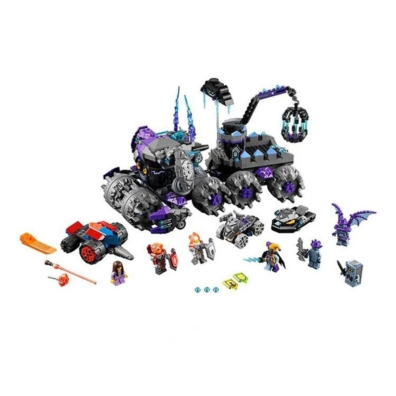 

Nexu Knights Jestro's Headquarters DIY Building Brick Boys Toys Gift Compatible70352
