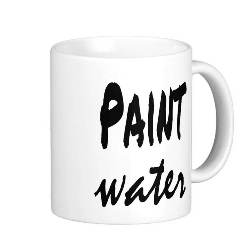 Paint Water Not Paint Water Matching White Coffee Mugs Tea Mug