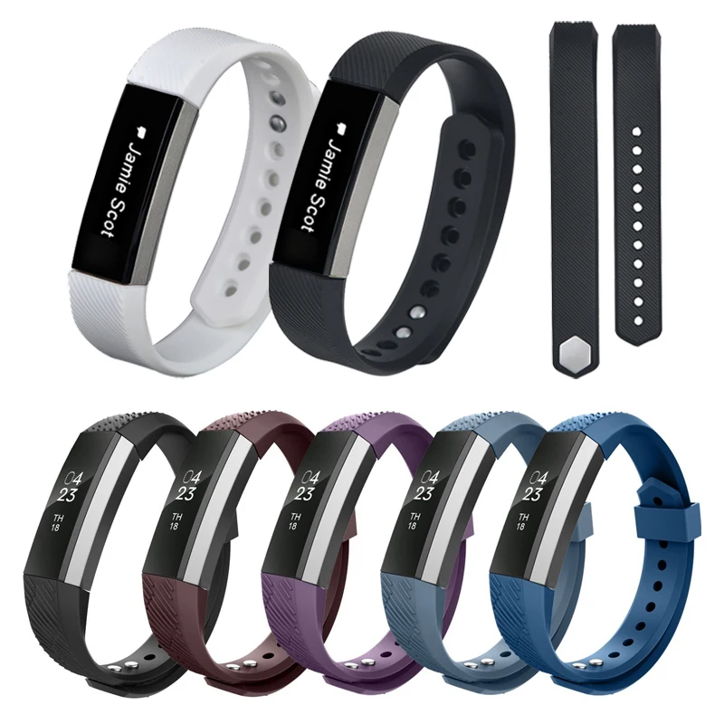 For Fitbits Alta band Smart wrist replace Bracelet Luxury Silicone