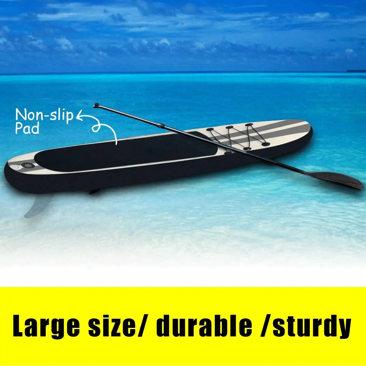 - 290x80x10cm Inflatable Stand Up Surfboard Kit with Paddle Pump Inflatable Surf Board Outdoor Marine Surfing Board Water Sports