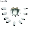 Pro Edge sourire coupe ligne tondeuse facile français ongle acier inoxydable modèle conseils acrylique ongle modèle manucure outils ► Photo 1/4