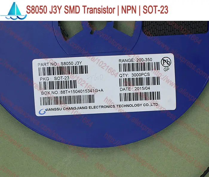 (200 шт./лот) S8050 J3Y 8050 SMD транзистор NPN 0.5A 25V SOT 23|transistor npn|smd transistor npnsmd |
