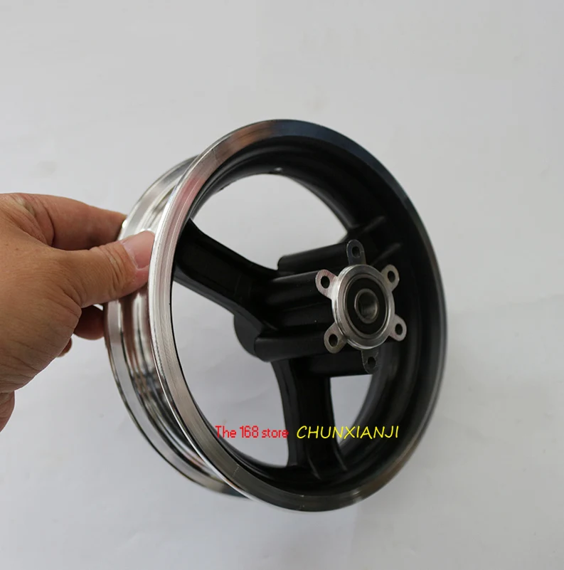 10 inch Electric scooter wheel hub aluminum alloy rims x2 x2.125 x2.50 x2.25 tires motorcycle wheel rims