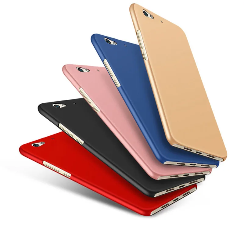 

Matte Hard Plastic Back Skin Ring holder Covers for Pelephone GINI E6 5.5" PC case mobile phone Smartphones bag Shell