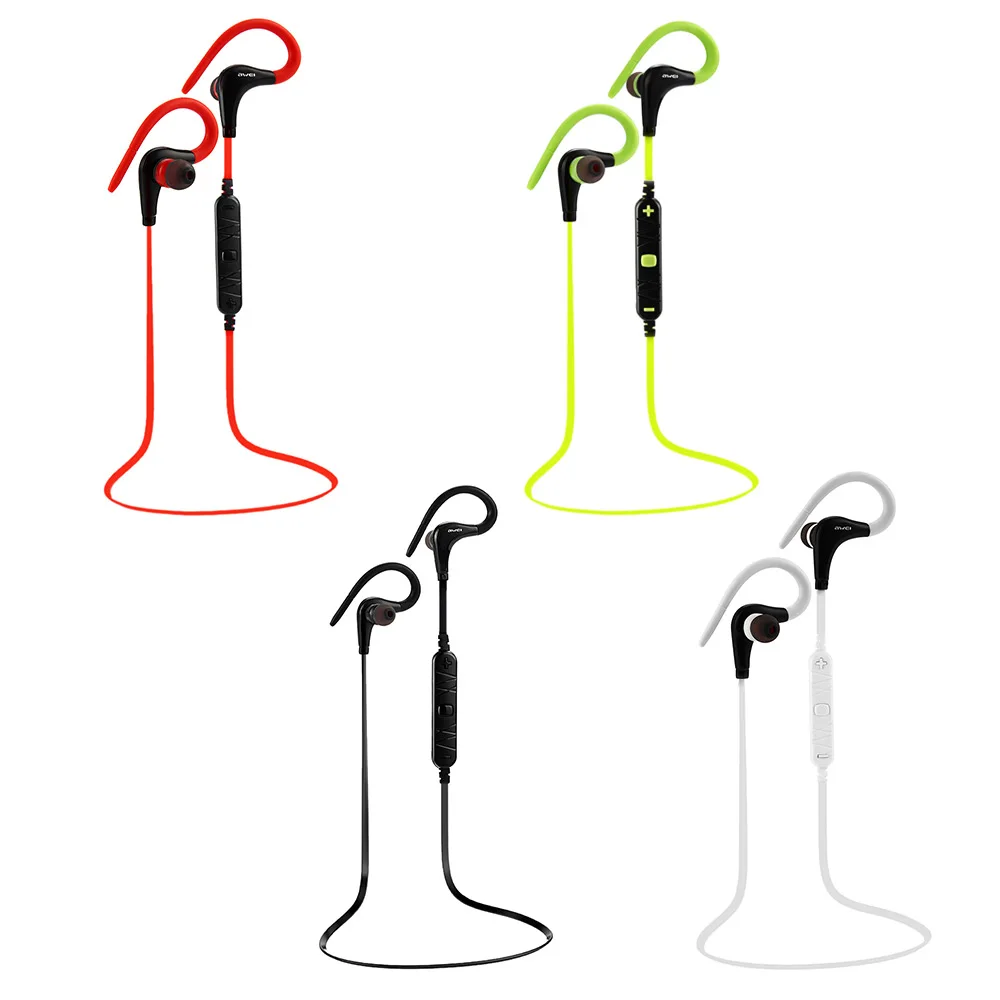 

New Arrival Sports fone de ouvido Earphone Awei A890BL Wireless Bluetooth Earphones audifonos with Microphone for Xiaomi iPhone