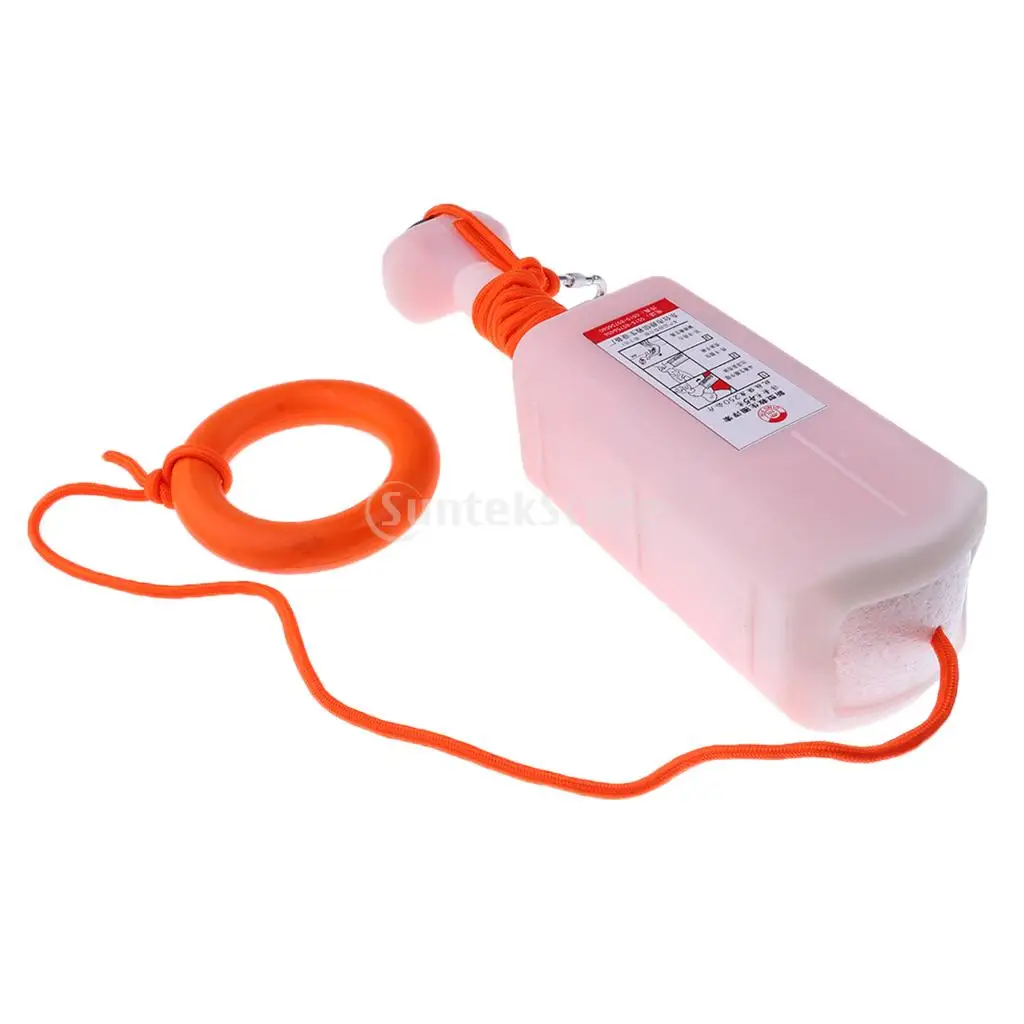 30m/45m High Strength Buoyant Water Rescue Line Rope Case /with Floating Ring/Safety Hook for Swimming Boating Yacht Sailing