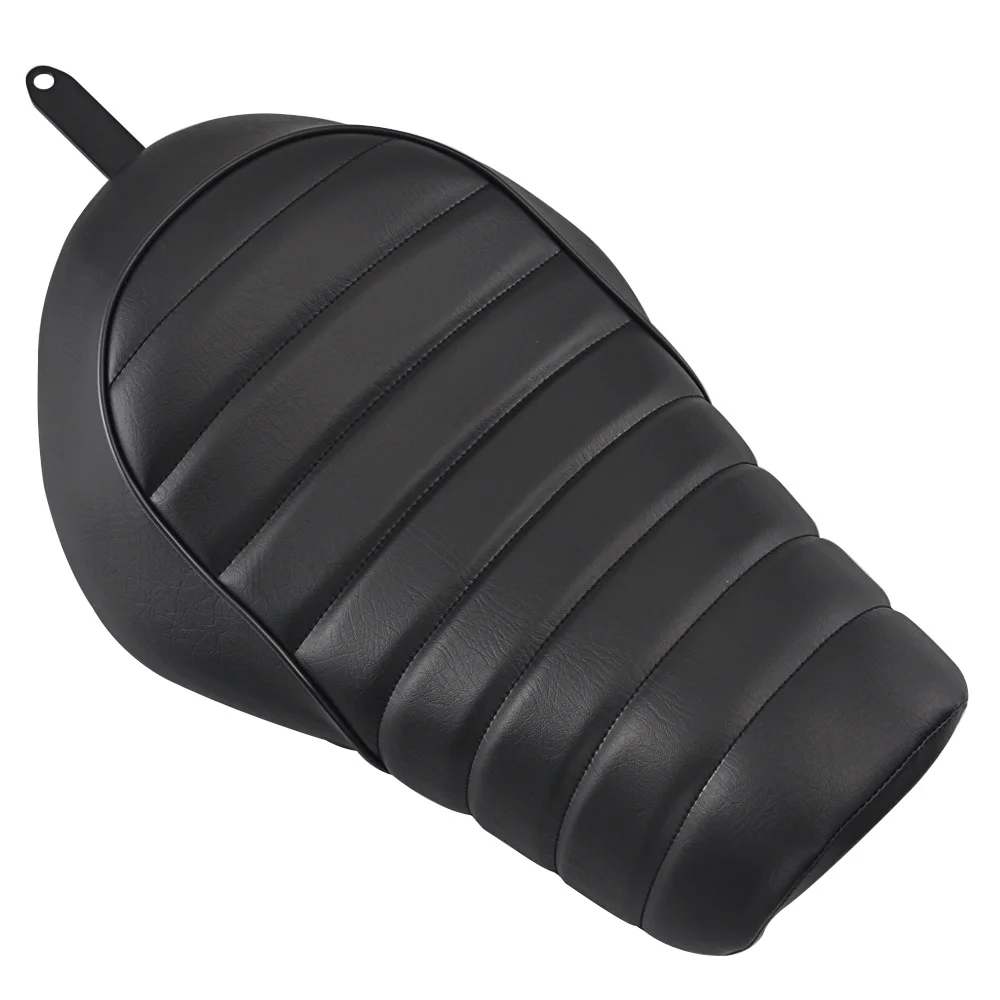 

Motorcycle Soft Solo Seats Front Driver Solo Seat Pad Cushion Fits For Harley Sportster Iron 883 XL883N 2016-2019