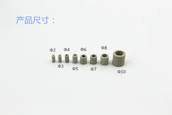 

ID12*OD18*H19High temperature resistant porcelain tube/ insulating porcelain bushing for oven,electric pan,electric stove wi