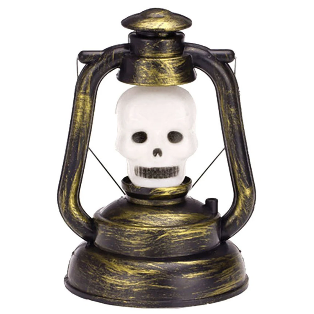 

NEW Afordable Vintage Retro Style Halloween Decoration Lantern Mood Night Light Garden light with Horrible Voice for Party-Witch