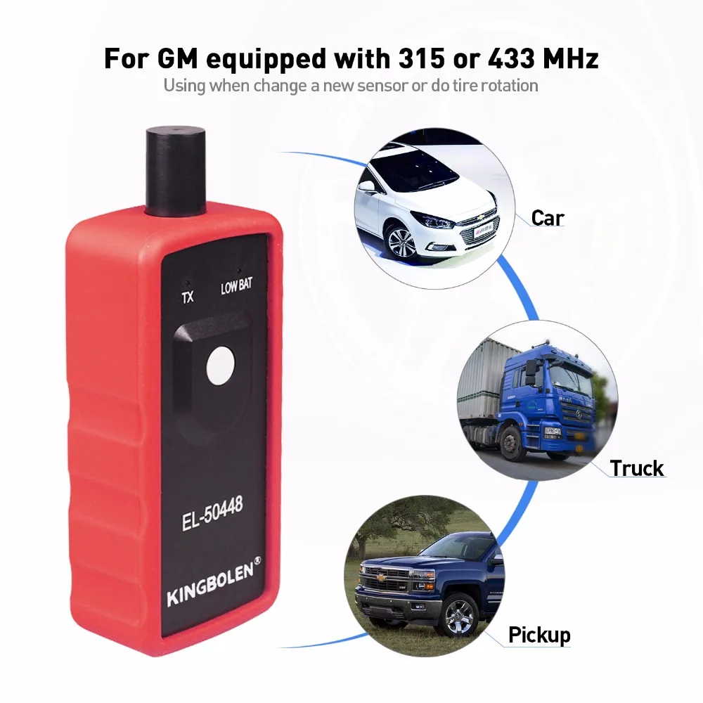 Последние EL-50448 авто шины тонометр сенсор OEC-T5 EL50448 для G.M/для Op. el TPMS инструмент сброса EL 50448 электронный инструмент