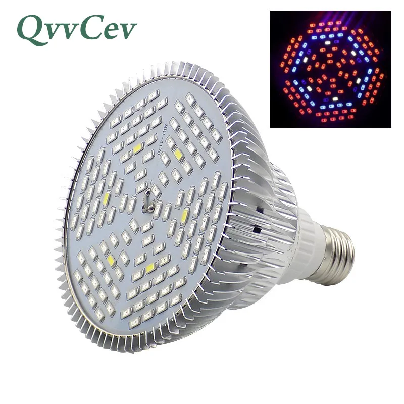 120 Led Crow Light growing bulbs lamp Vegetable plant Hydroponics system Full Spectrum plants for flower indoor tent greenhouse