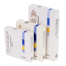 100 шт Иглоукалывание иглы одноразовые стерильные китайские Иглоукалывание иглы терапия лица мульти размер