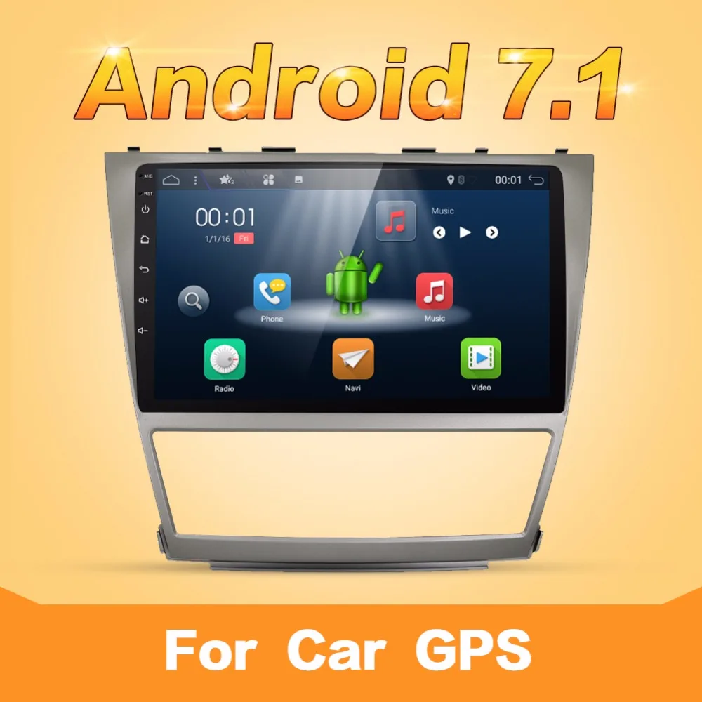 10 1 Inch Android 7 1 Car Dvd Player With Gps 3g 4g Wifi