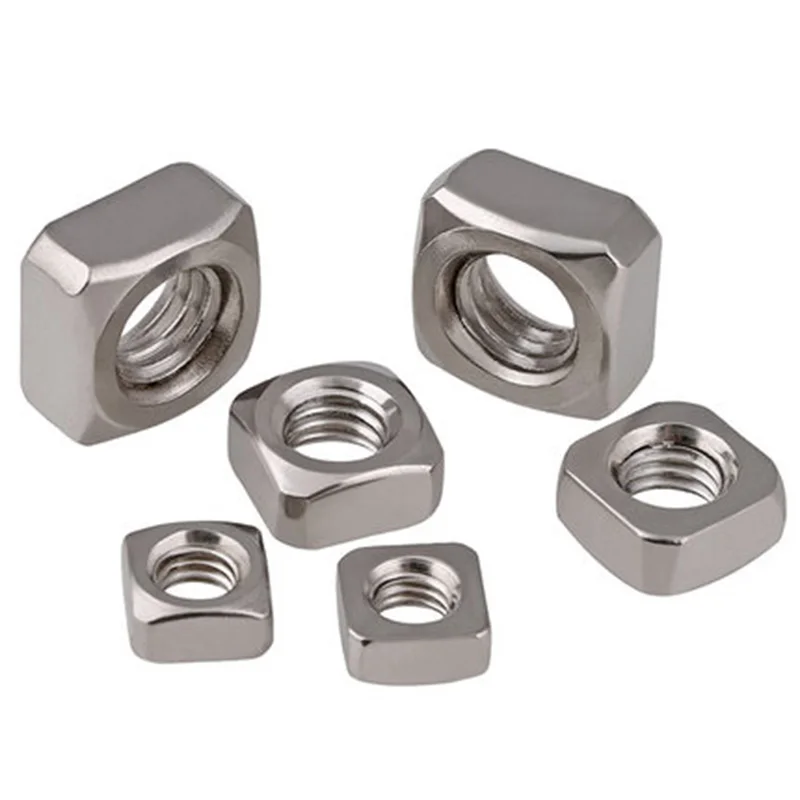 

M4 M5 M6 M8 M10 201 stainless steel square nut