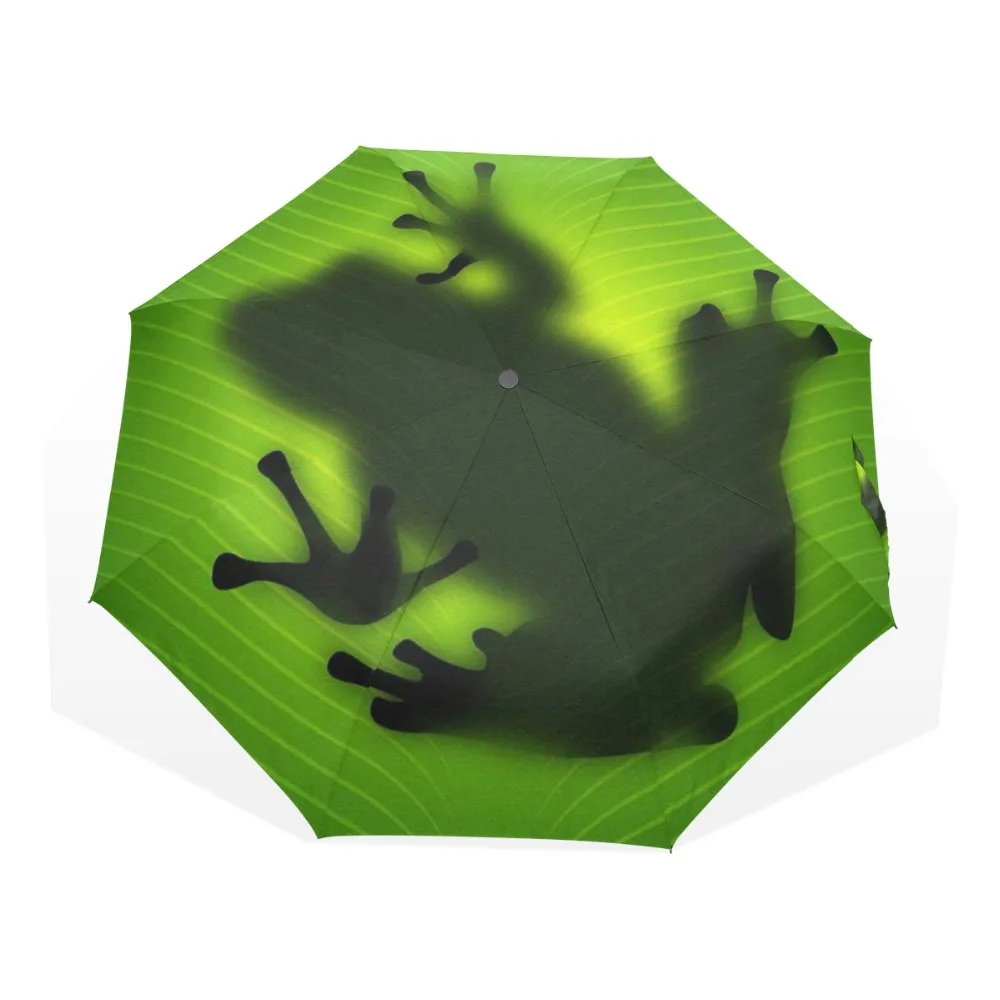 Новинка, креативный фантазийный Зонт с лягушкой, для взрослых, УФ, Paraguas, солнцезащитный зонтик, Parapluie, Зеленый зонт, для дождя, для женщин, мужчин, зонты
