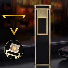 USB Электронная сигарета зажигалки зарядки электрический провод ветрозащитный огонь Перезаряжаемые Непламено прикуривателя