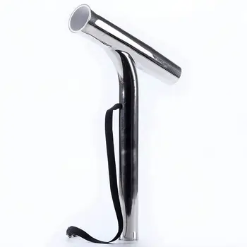 

Silver Highly Polished Stainless Steel Outrigger Stylish Rod Holder