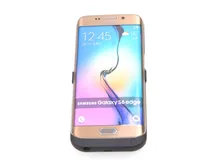 High Quality 6500mAh Power Case for Galaxy S6 edge Power Bank Battery Charger Case for Samsung Galaxy S6 edge Battery Case