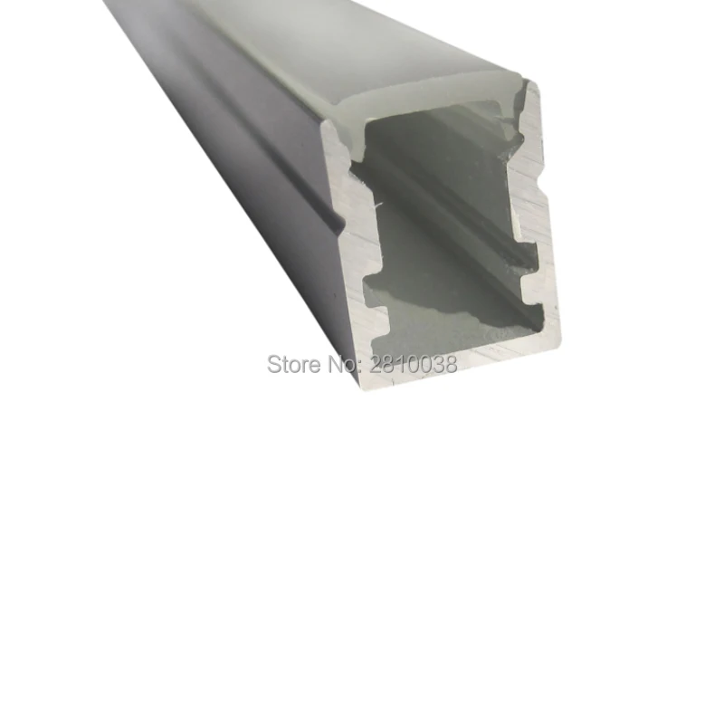 50 X 1M Sets/Lot Super slim led aluminum profile and deep u extrusion profile for ceiling or mounted wall light