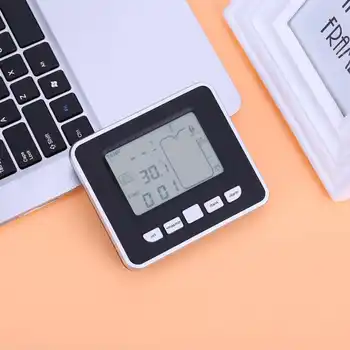 High Quality Thermometer ultrasonic level gauge water tank level gauge with indoor temperature liquid temperature display