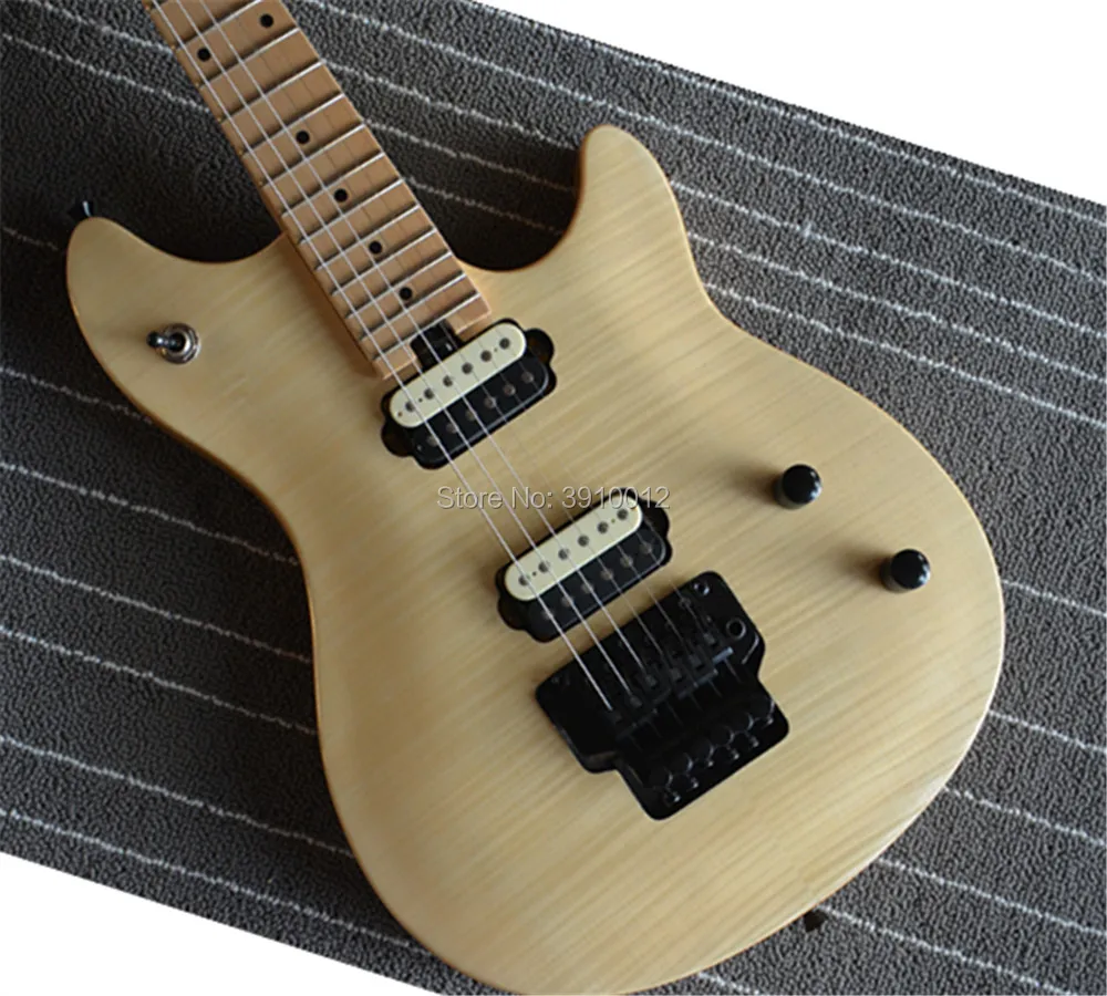 High-quality  Wolfgang Yellow Top black  Hardware Electric Guitar all color Accept free shipping 